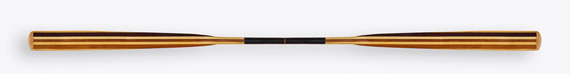 Gram kajak split wood greenland paddle stick